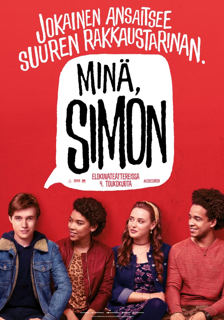 Alexandra Shipp, Nick Robinson, Jorge Lendeborg Jr., and Katherine Langford in Love, Simon (2018)