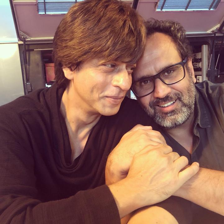 Shah Rukh Khan and Aanand L. Rai in Zero (2018)