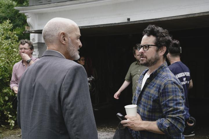 J.J. Abrams and Terry O'Quinn in Castle Rock (2018)