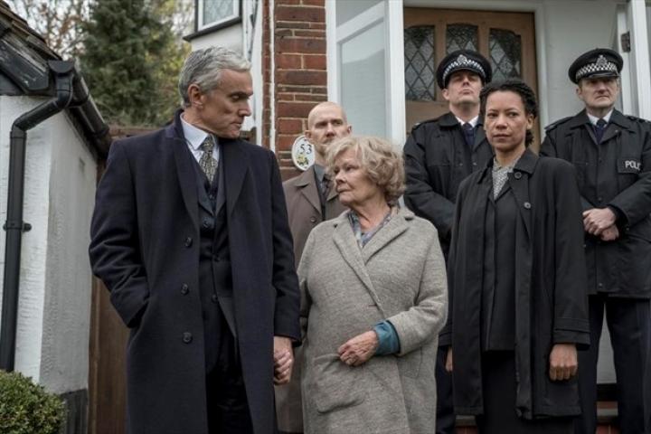 Ben Miles, Judi Dench, Laurence Spellman and Nina Sosanya in Red Joan (2019)