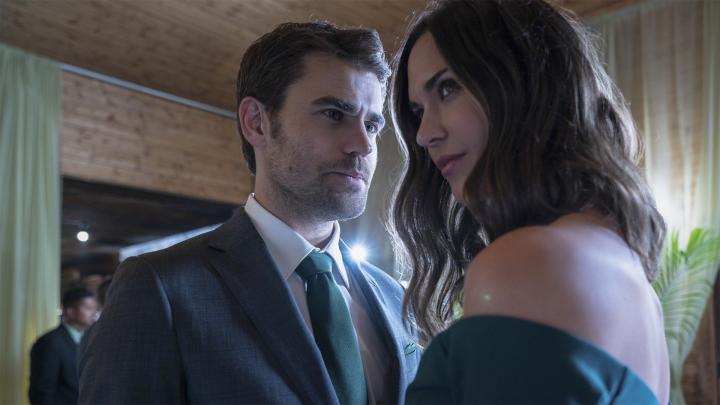 Paul Wesley and Odette Annable in Family Business (2019)