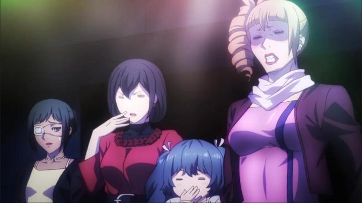 Ayane Sakura, Natsuki Hanae, Yuma Uchida, and Natsumi Fujiwara in Tokyo Ghoul: re (2018)