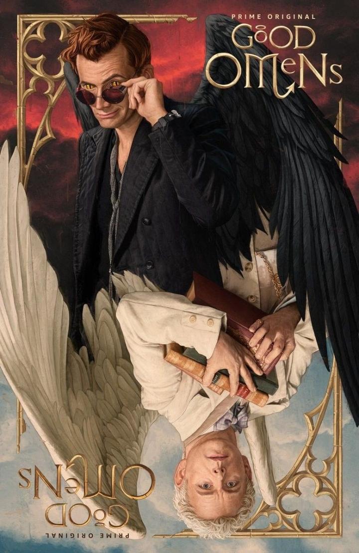 Michael Sheen and David Tennant in Good Omens (2019)