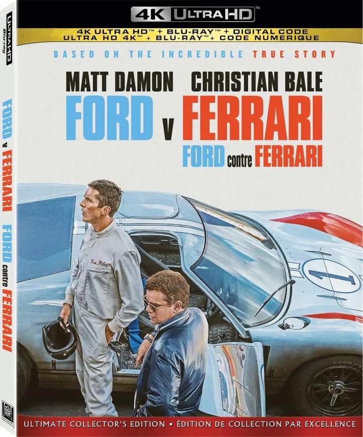 Christian Bale and Matt Damon in Ford v Ferrari (2019)
