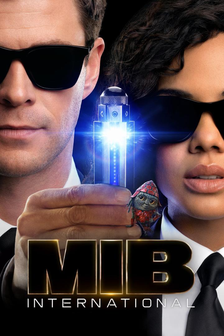 Chris Hemsworth and Tessa Thompson in Men in Black: International (2019)