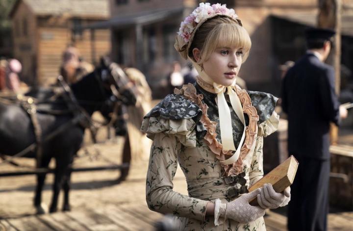 Still of Lily Keene as Sofia Ellsworth in Deadwood: The Movie (2019)