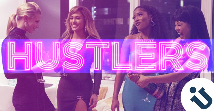 Jennifer Lopez, Keke Palmer, Constance Wu, and Lili Reinhart in Hustlers (2019)