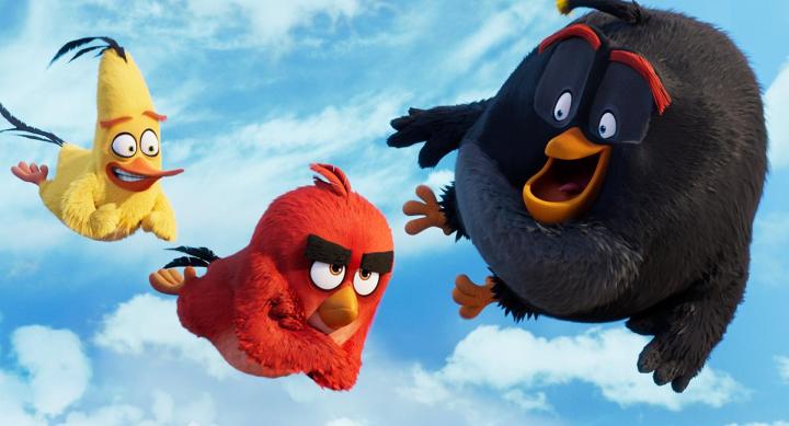 Jason Sudeikis, Danny McBride, and Josh Gad in The Angry Birds Movie 2 (2019)