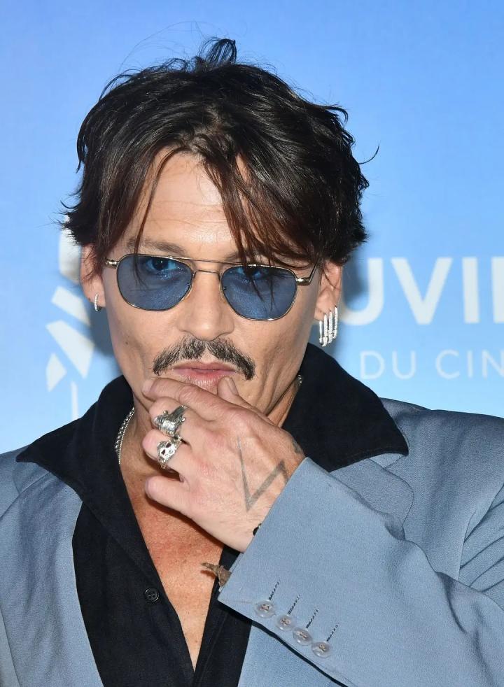 Johnny Depp at an event for Waiting for the Barbarians (2019)