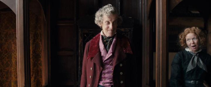 Peter Capaldi and Anna Maxwell Martin in The Personal History of David Copperfield (2019)