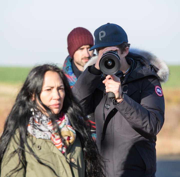 Irene Bedard and Parker Phillips in The Bygone (2019)