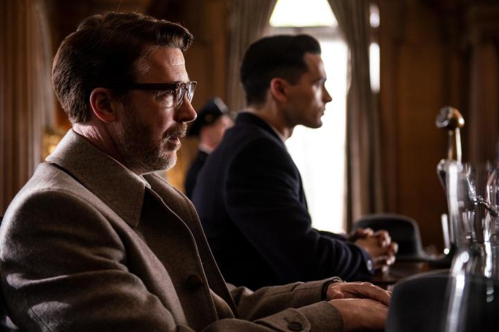 Aidan Gillen and Michael Malarkey in Project Blue Book (2019)