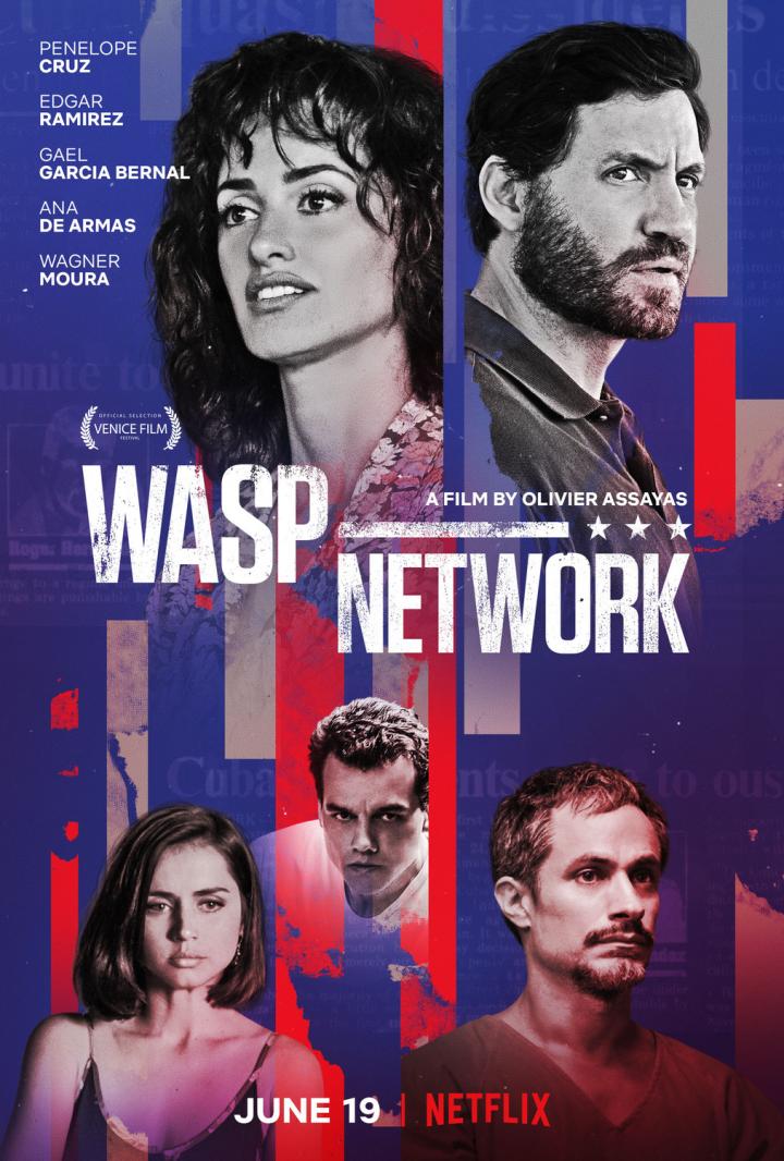 Penélope Cruz, Gael García Bernal, Wagner Moura, Edgar Ramírez, and Ana de Armas in Wasp Network (2019)