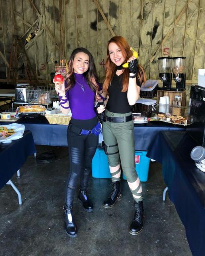 Ciara Riley Wilson and Sadie Stanley in Kim Possible (2019)