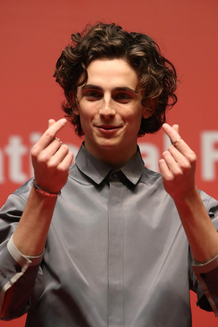 Timothée Chalamet at an event for The King (2019)