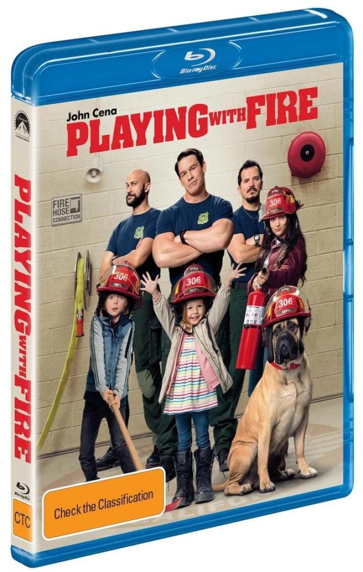 John Leguizamo, Finley Rose Slater, John Cena, Keegan-Michael Key, Brianna Hildebrand, and Christian Convery in Playing with Fire (2019)