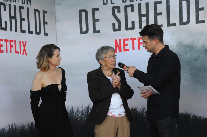 Marthe Schneider at an event for The Forgotten Battle (2020)