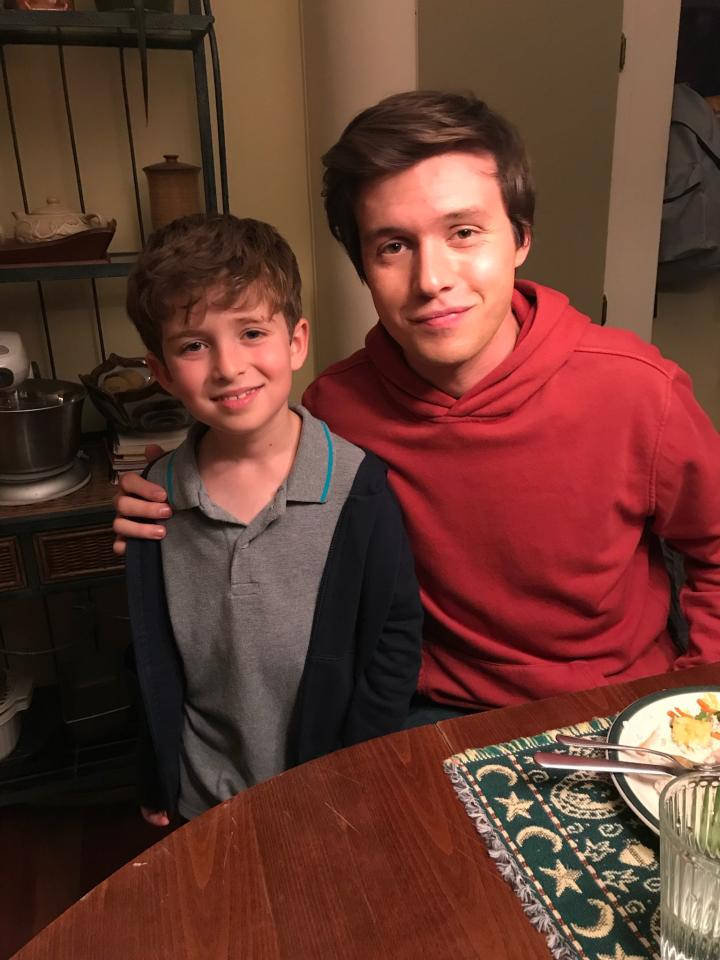 Charlie Zeltzer and Nick Robinson in A Teacher (2020)