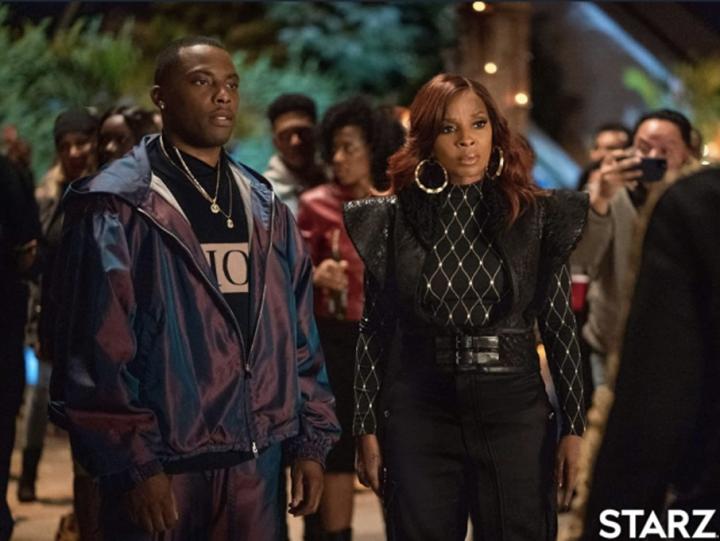 Mary J. Blige and Woody McClain in Power Book II: Ghost (2020)