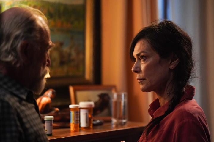 Michelle Forbes and Ted Levine in Big Sky (2020)