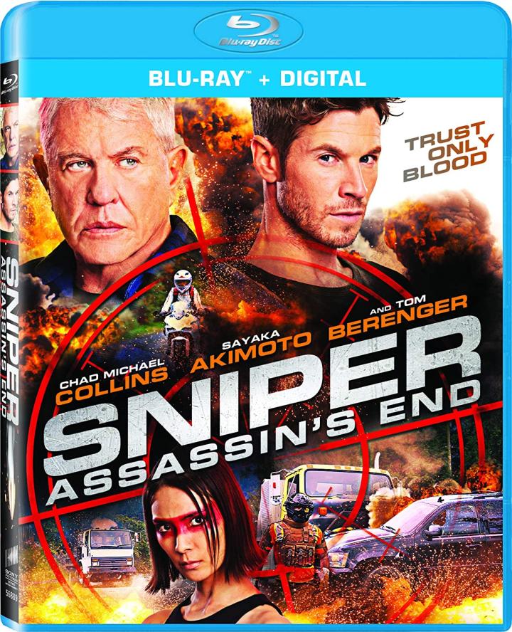 Tom Berenger, Chad Michael Collins, and Sayaka Akimoto in Sniper: Assassin's End (2020)