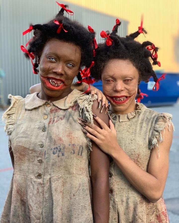 Bianca Brewton and Kaelynn Harris in Lovecraft Country (2020)