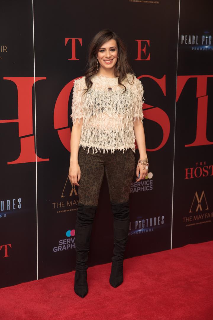 Niki Simone at an event for The Host (2020)