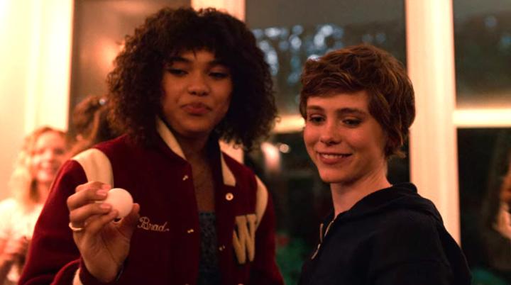 Sophia Lillis and Sofia Bryant in The Party's Over (2020)