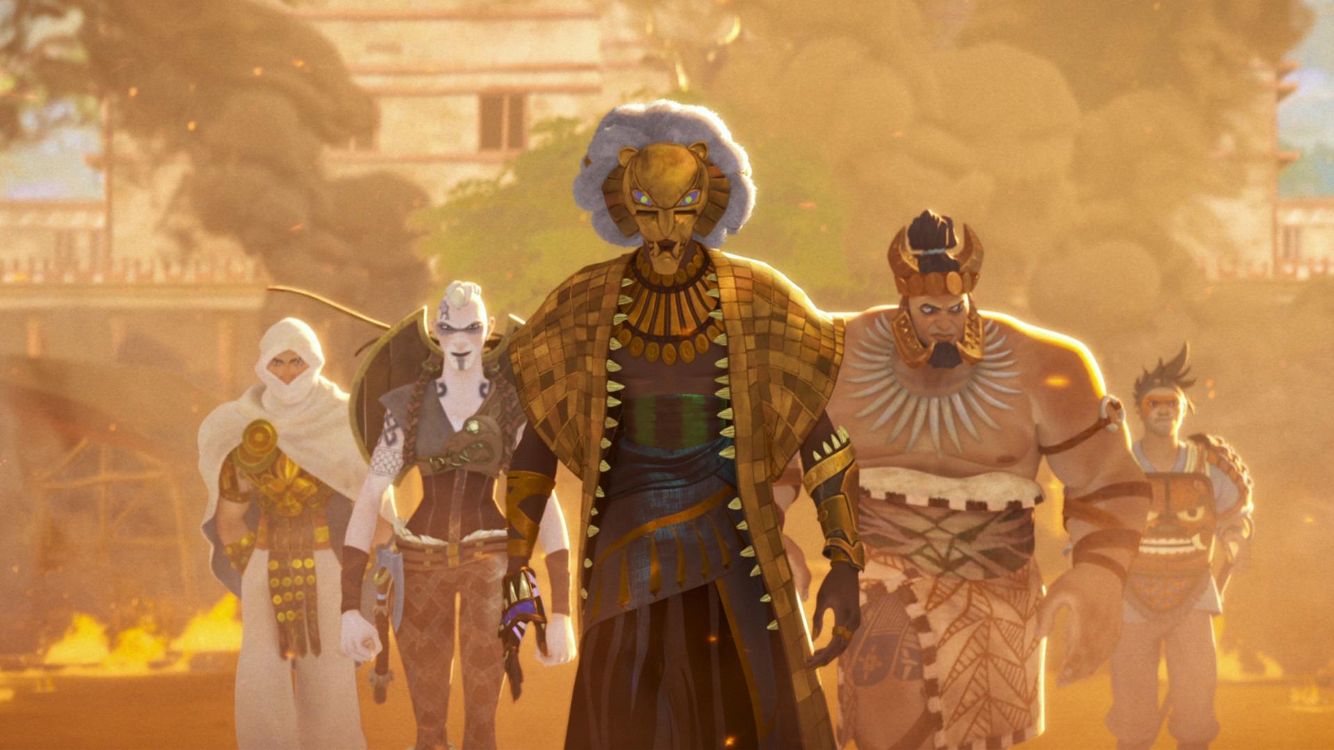 انیمیشن سریالی Eyes of Wakanda با زیرنویس چسبیده