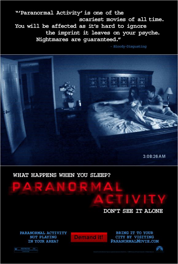 فیلم  Paranormal Activity 2007