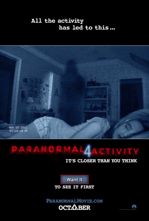 فیلم  Paranormal Activity 4 2012