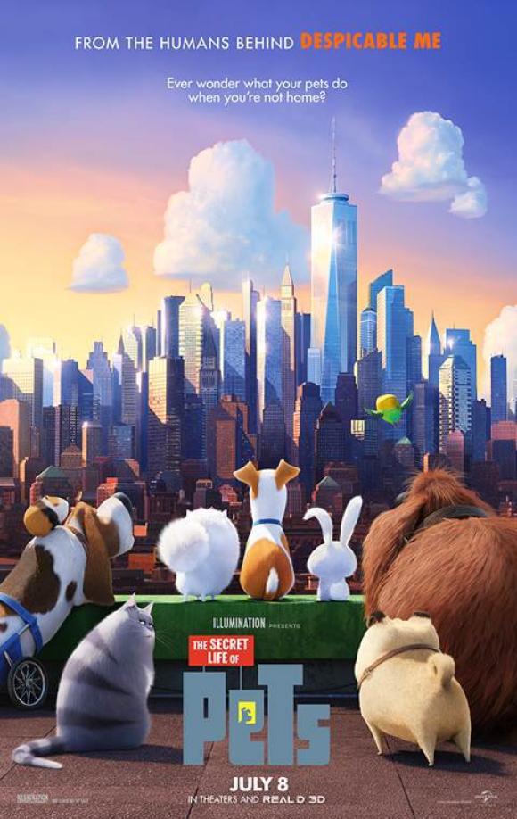 انیمه  The Secret Life of Pets 2016