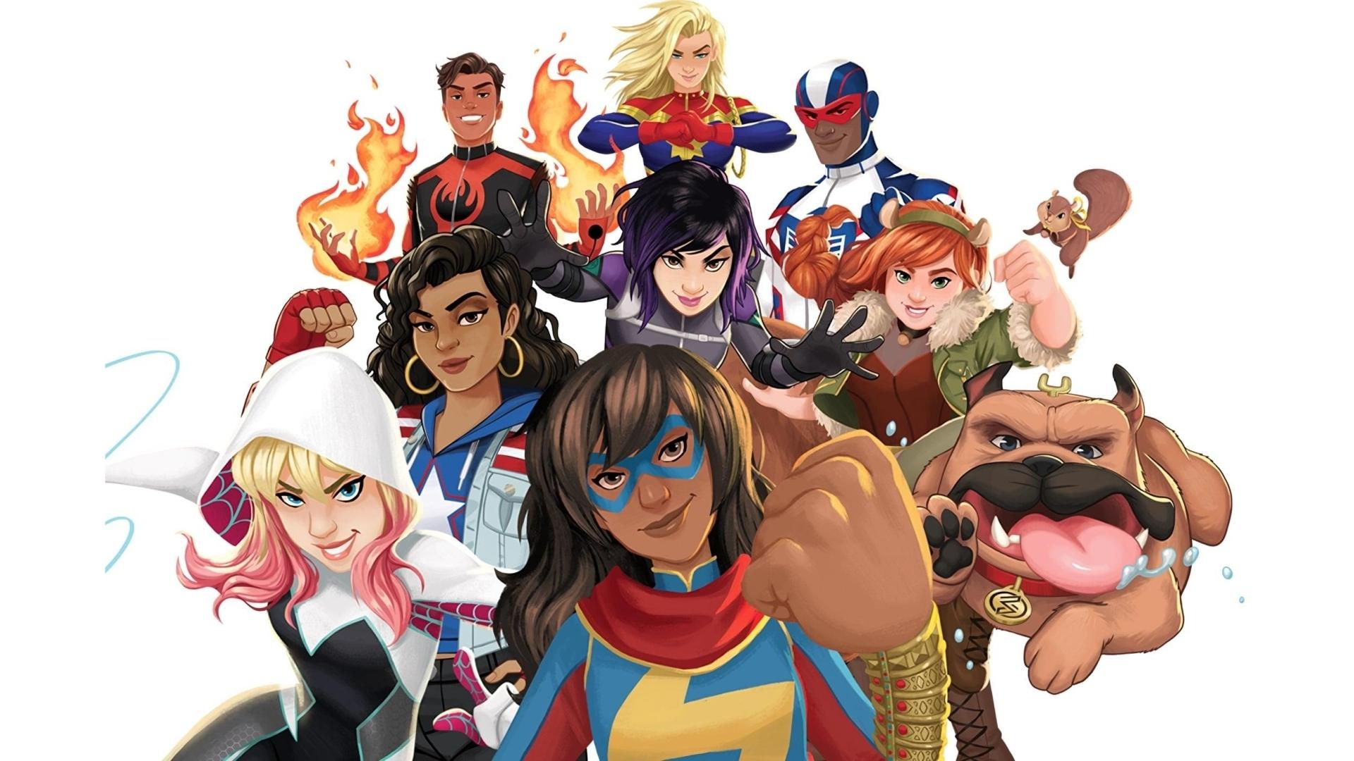 انیمیشن  Marvel Rising: Secret Warriors 2018 با زیرنویس چسبیده