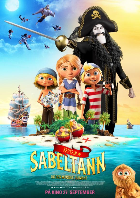 انیمیشن  Captain Sabertooth and the Magic Diamond 2019