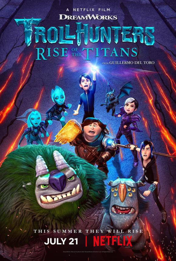 انیمیشن  Trollhunters: Rise of the Titans 2021