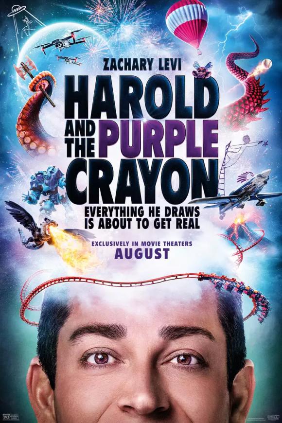 فیلم Harold and the Purple Crayon 2024