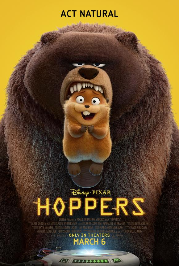 انیمیشن Hoppers 2026