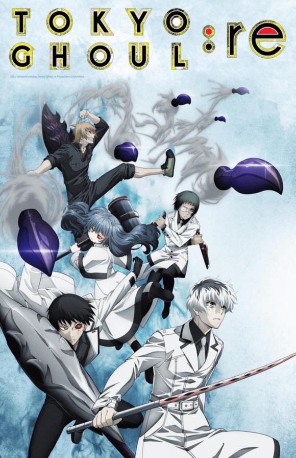 انیمه سریالی  Tokyo Ghoul: re