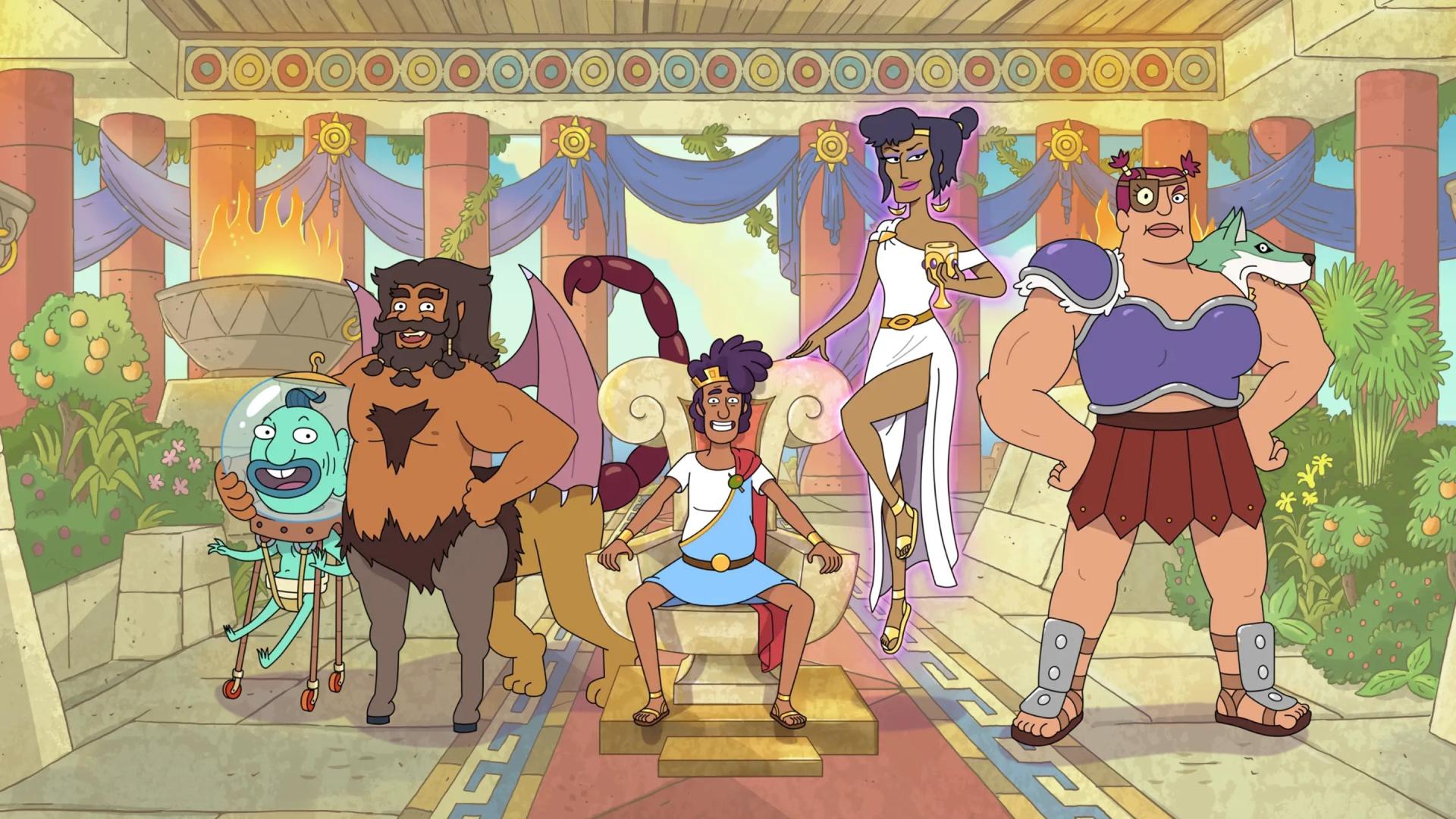 انیمیشن سریالی Krapopolis با زیرنویس چسبیده